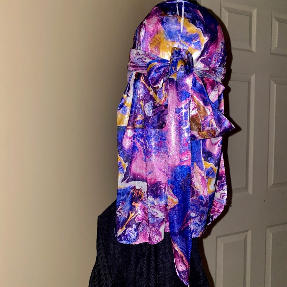 Purple And Pink Abstract Durags By Darayskreations.com